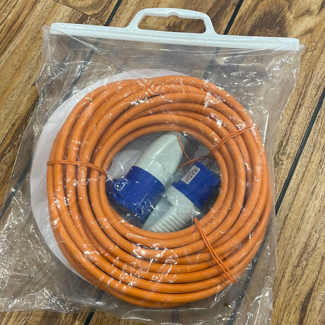  15m Mains Caravan Cable