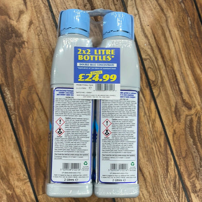  Elsan Double Blue 2L Twin Pack