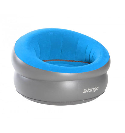  Vango Inflatable Donut Flocked Chair - Blue