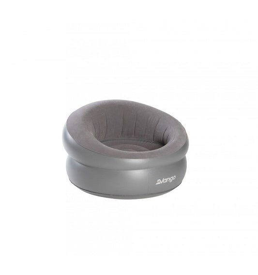  Vango Inflatable Donut Flocked Chair - Grey
