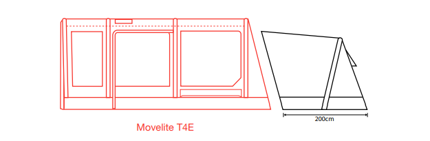  Outdoor Revolution Movelite PC Annexe 2022