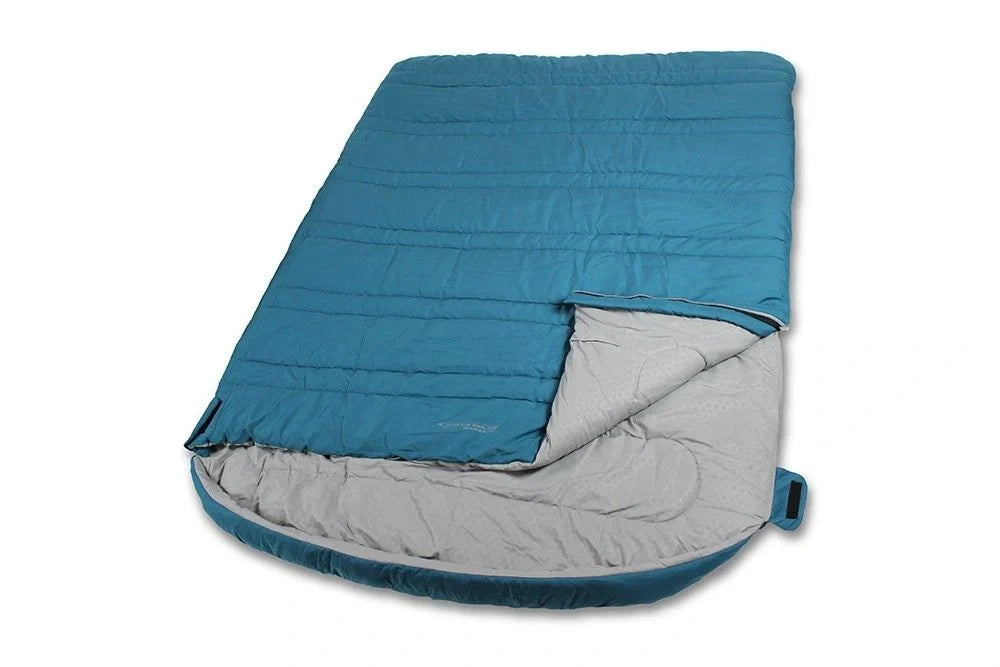  Outdoor Revolution Sun Star Double 400 Sleeping Bag - Blue Coral
