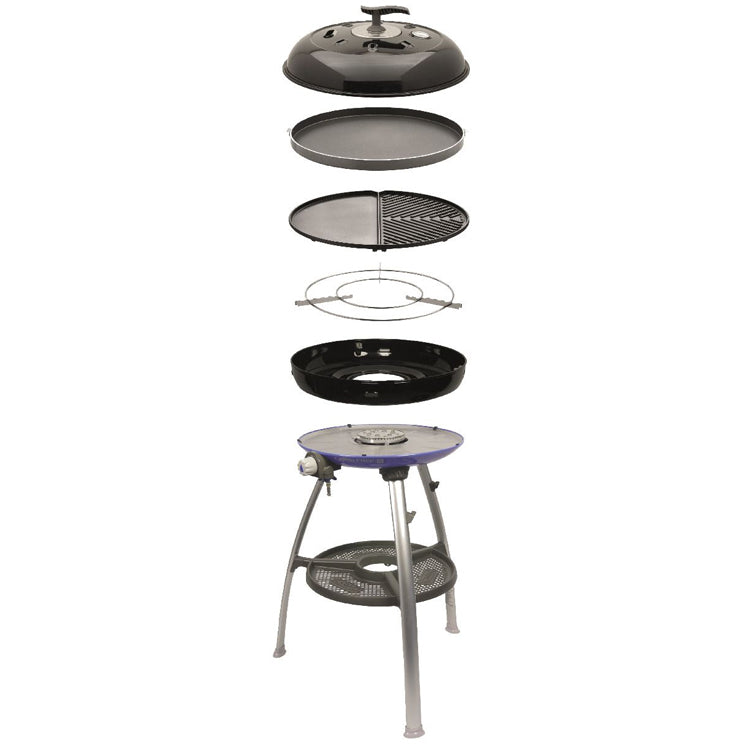  Cadac Carri Chef 2 50 Gas BBQ With Plancha & Chef Pan Combo