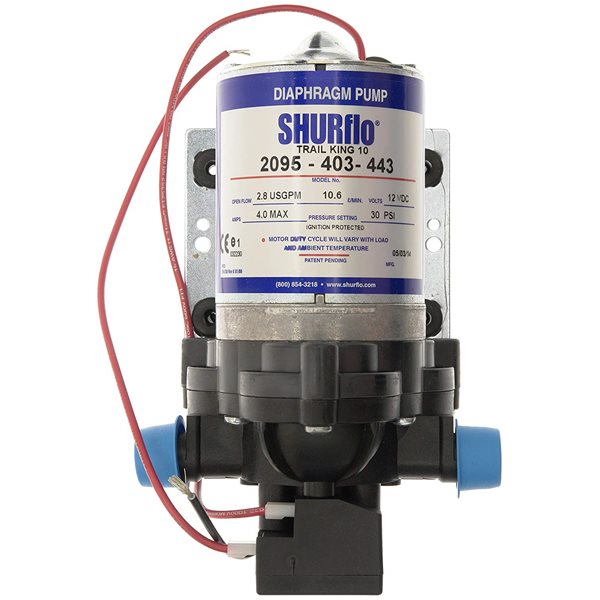  Shurflo Trail King 10L 30PSI Water Pump