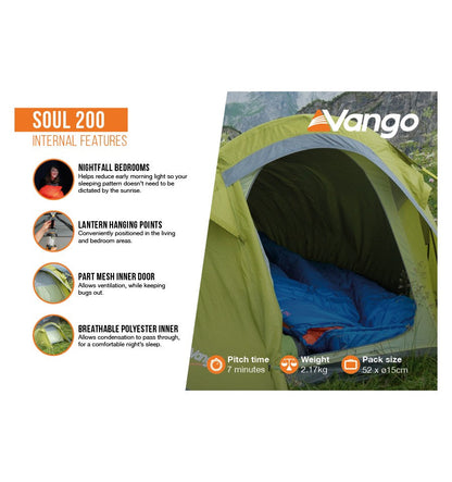  Vango Soul 200 Tent