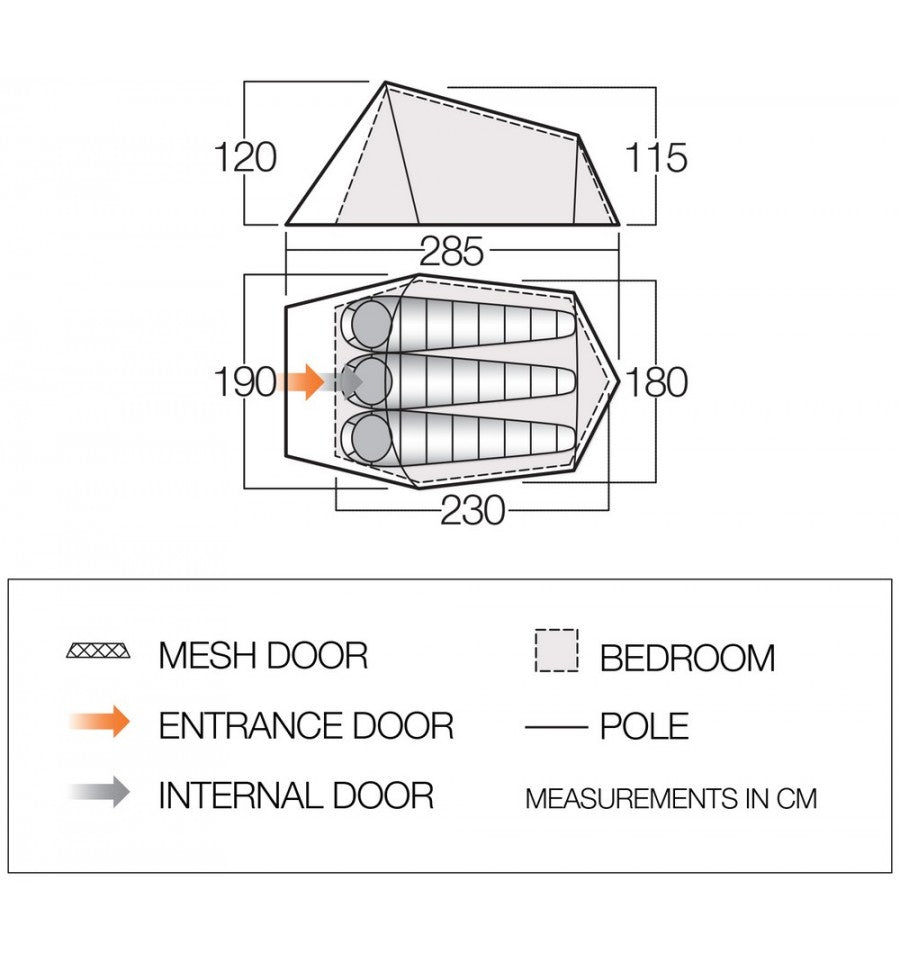  Vango Soul 300 Tent