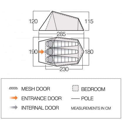  Vango Soul 300 Tent