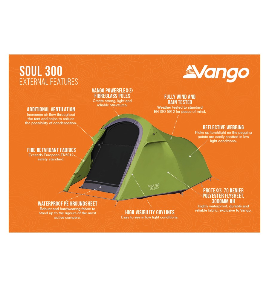  Vango Soul 300 Tent