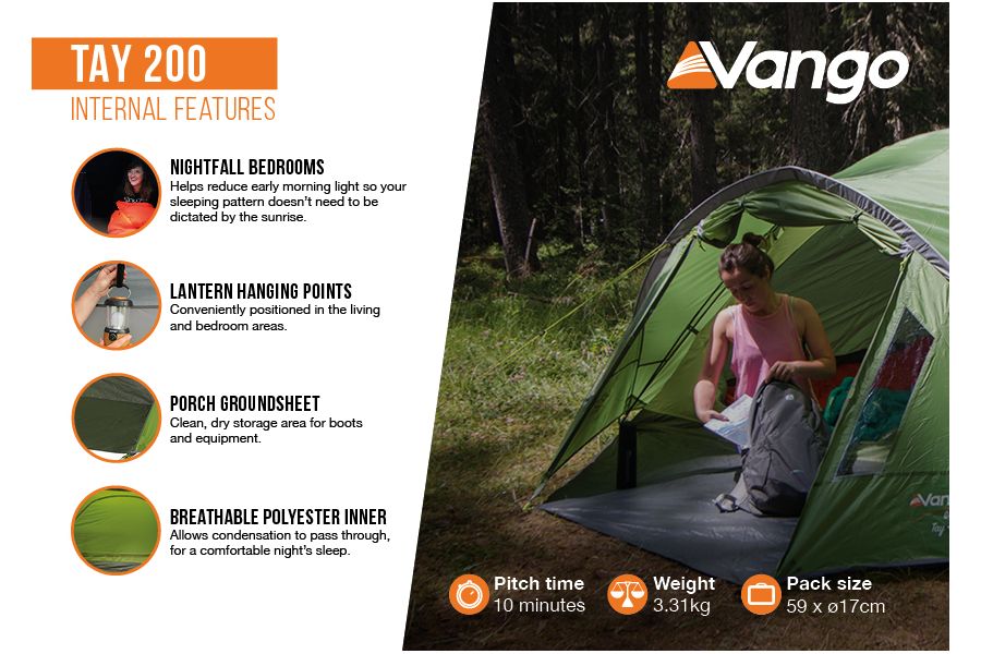  Vango Tay 300 Tent
