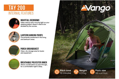  Vango Tay 300 Tent